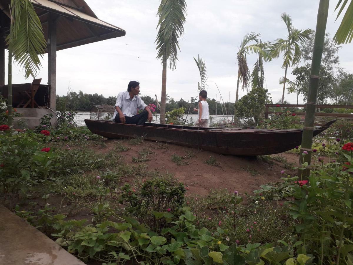 Hong Thai River Side Homestay Ben Tre Exterior foto